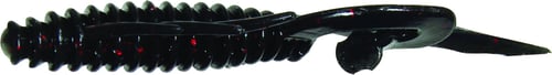 Gene Larew GLTBB118 Biffle Bug 4.25 Inch, Black Neon LAM, 8/Bag | 097817967688
