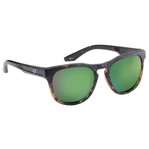 Flying Fisherman 7823TAG Breakers Sunglasses, Tortoise Frame, Green | 013578109174