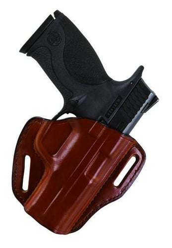 Bianchi 24992 58 P.I.  InchSmall of Back Inch, Leather Holster, Tan RH Sz10 | 013527249920