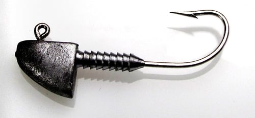 Lunker City 00112 Saltwater FinS Head with Grip, 3/4 oz, 4/0 Hook | 725442001124