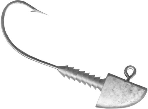 Lunker City 00158 Saltwater FinS Head with Grip, 1/4 oz, 2/0 Hook | 725442001582