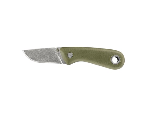 Gerber 31-003425 Vertebrae fixed blade, Sage Green, full tang | 013658153837
