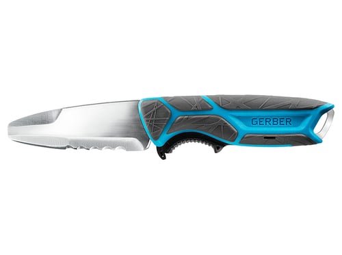 Gerber 31-003591 CrossRiver Knife SaltRx, 9 Cr Stainless Steel, Multi | 013658157026