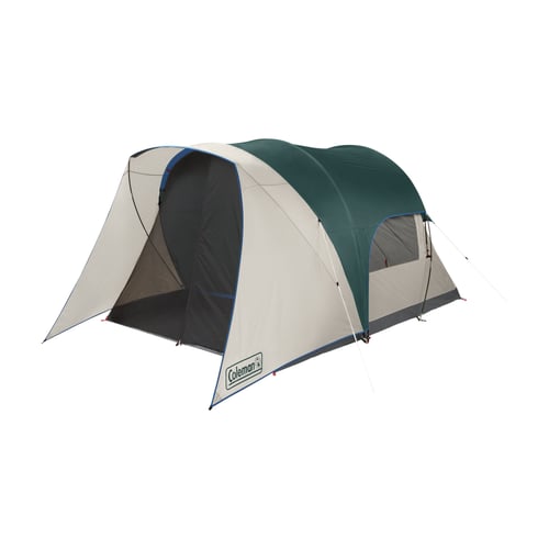 Coleman 2000035608 Tent 6 Person Screened Cabin Evergreen