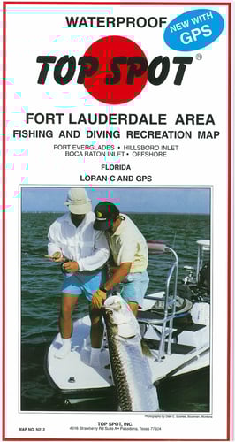 Top Spot N212 Map- Ft Lauderdale Port Everglades To Boca Raton Inlet | 737703002122