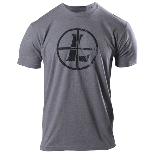 Leupold 177623 Distressed Reticle Tee Graphite Heather XXL | 030317023195