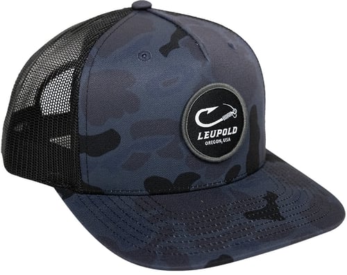 Leupold 183987 Duck Camo Trucker Hat Navy | 030317037451