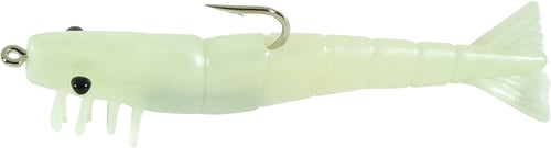 HH TKO14313 TKO Shrimp, 3 1/2 Inch 1/4 oz, Glow, 3/Pack | 044784044133