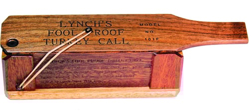 Lynch 101F Foolproof One Sided Box Call Imitates The Hen | 089797010164