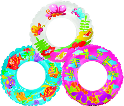 Intex 59242EP Swim Ring 24 Inch Asst Colors | 078257313112