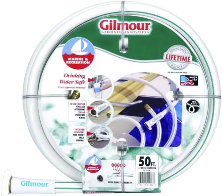 Gilmour 1258025 Marine Hose 5/8 Inchx25 Drinking Safe | 034411942512