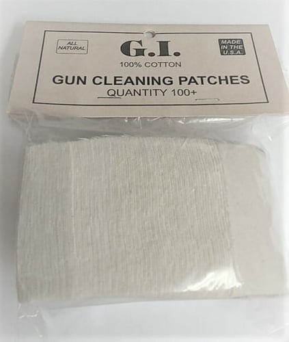 Southern 1021T G.I. Cleaning Patches100 Natural Cotton, 2 1/2 Inch | 025641112103
