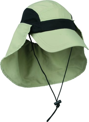 Outdoor Cap RR002 River Runner/ Flats Hat Khaki/ Black Detachable | 045727792401