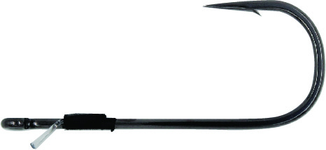 Hayabusa EC966716/0 FPPHD Straight Shank Worm Hook 6/0, Black Nickel | 724343945667