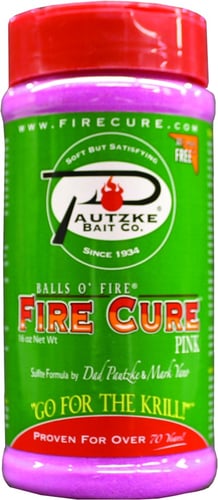 Pautzke P16FC/PNK Fire Cure 16oz Pink Egg Cure