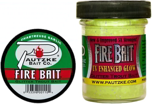 Pautzke PFBTCHA Fire Bait Glitter Trout Bait, 1.5 oz | 053398001401