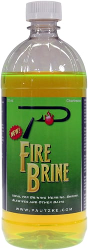 Pautzke PFBRINE/CHART Fire Brine Egg Cure, 32 oz, Chartreuse
