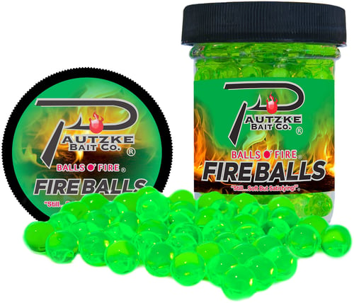 Pautzke PFBLS/CHT/ANS Fire Balls 1.65oz, Chartreuse/Anise