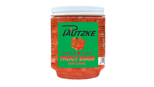 Pautzke PTRT/NAT BALLS O' FIRE - Trout Eggs, Natural, Can be colored