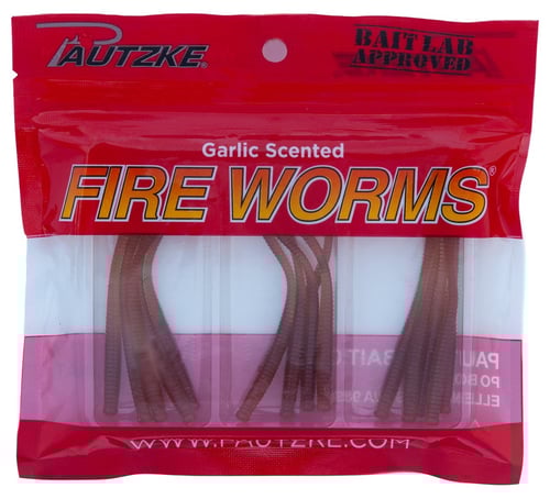 Pautzke FWORMNAT Fire Worms Natural, 15 Count, 2  inches | 053398007618
