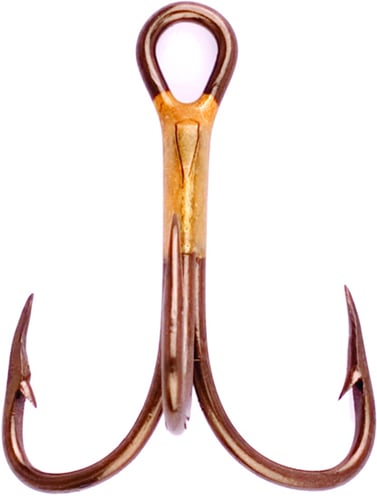 Eagle Claw L374GH-4/0 Lazer Sharp Treble Hook, Size 4/0, Needle