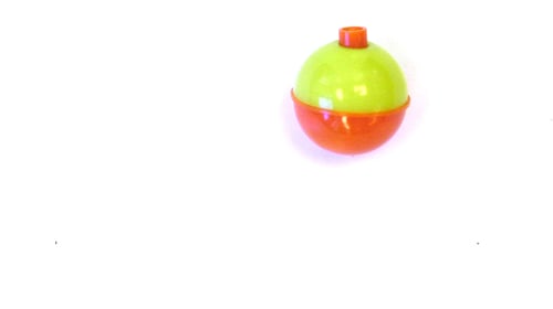 Eagle Claw 07122-002 Snap-on Round Float Orange/Yellow 1