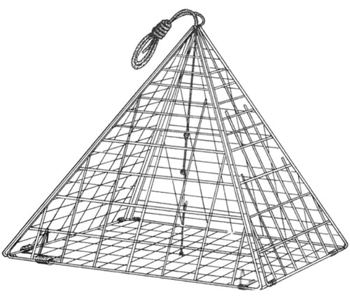 Eagle Claw 10160-002 Star Crab Trap 14 Inch x 14 Inch | 047708712835