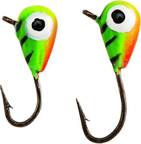 Eagle Claw ICTSJ10-YP Tungsten Arctic Ice Jig Size 10 Yellow Perch