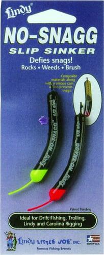 Lindy NS100 NoSnagg Slip Sinker 1/8oz 2Cd | 025787008001