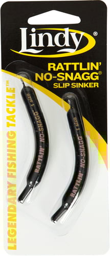 Lindy RNS25 Rattlin NoSnagg Slip Sinker 1oz 2Cd | 025787008544