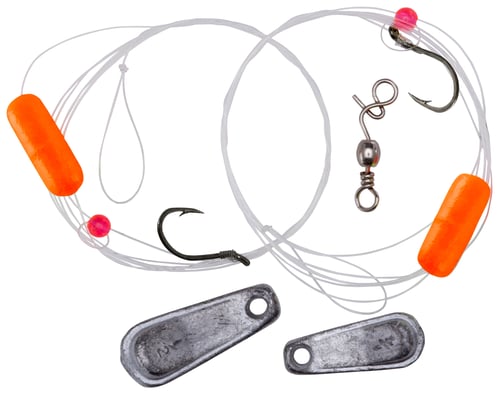 Lindy LR095 Floating Crawler/Leech Rig Orange | 025787024308