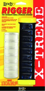 Lindy AC110 X-treme Rigger, Snelled Hooks and Rig Keeper, 1Cd