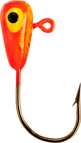 Lindy LLBJ306 Live Bait Jig, 1/8 oz Flo Orange, 7/Pack