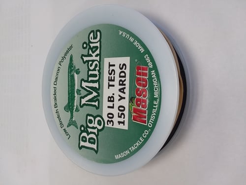 Mason 15MLB30 Big Muskie Line 30 Blk 150 Yd | 048628071118