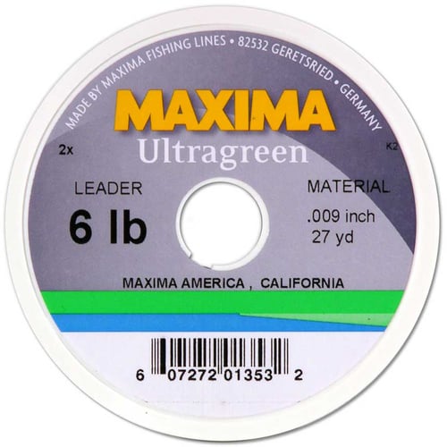 Maxima MLG-4 Ultragreen Leader Wheel 4lb 27yd