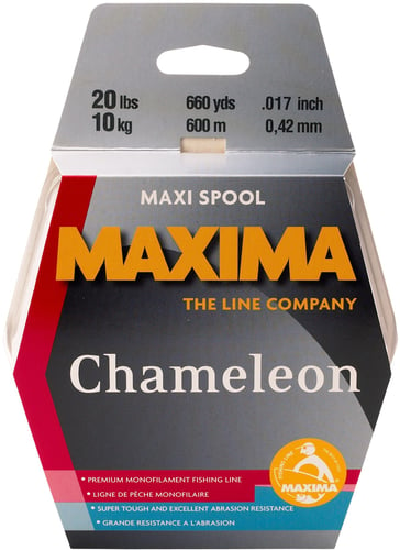 Maxima MOC-4 Chameleon Mono Line 1-Shot Spool 4lb 280yd