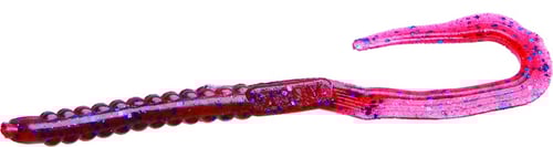 Zoom 001004 UTale Worm, 6 3/4 Inch 20Pk, Plum | 751981001042