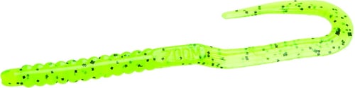 Zoom 001009 UTale Worm, 6 3/4 Inch 20Pk, Chartreuse Pepper | 751981001097
