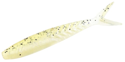Zoom 151462 3.6 Inch Shimmer Shad, 6Pk Champagne Pepper/Pearl | 0751981198490