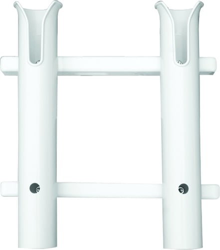 Taco P03062W Delux Rod Holder/ Tackle Rack 2Rod Wht Poly | 045038543228