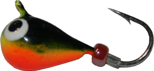 K&E SKP-14-107 Pelkie Tungsten Jig Size 14 Black/Orange/Chartreuse 1/Cd
