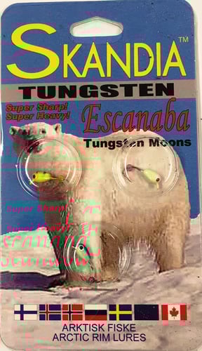 Skandia SKM123PKAST Tungsten Moon Size 12, AST, 3/PK | 084062069656