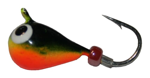 Skandia SKP-4-107 Pelkie Tungsten Jig Size 4 Black/Orange/Chartreuse