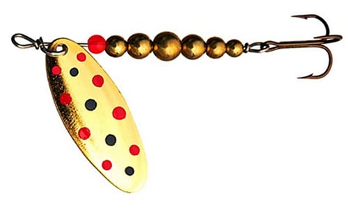 Thomas R333G E.P. Spinn In-Line Spinner, 1 3/8 Inch, 1/8 oz, Gold | 013921320119