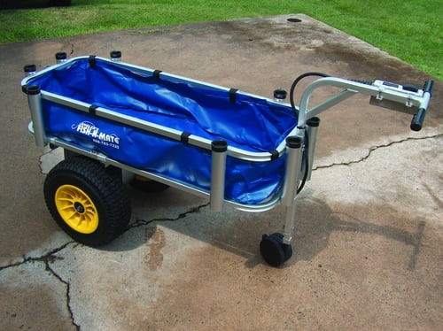 FishNMate 150 Large Surf  Pier Cart Liner Blue Vinyl | 692285000150