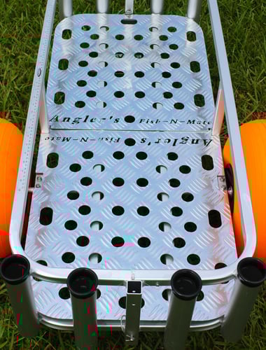 Anglers 884 Aluminum Diamond Bottom Plate for Sr or Lg Anglers Cart | 692285000884