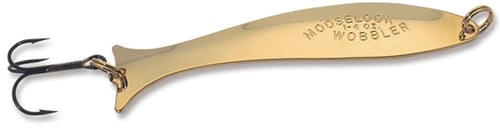 Mooselook 14001GOLD Medium Wobbler Spoon 31/8 Inch 1/4oz Gold | 050695140017