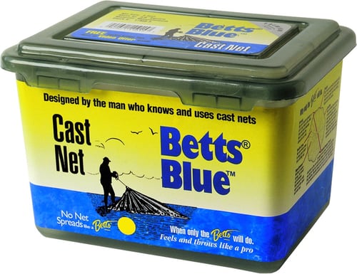 Betts 17MB8 Blue Mono Cast Net 8 3/8 Inch Mesh 1Lb Lead per Ft, Boxed | 042621110188