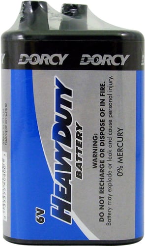 Dorcy 41-0800 Heavy Duty 6V Battery