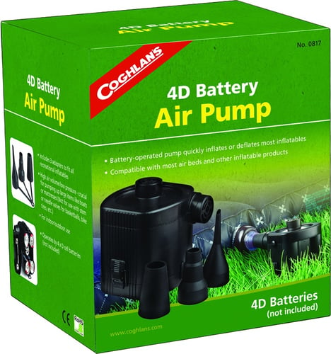 Coghlans 0817 4D Battery Air Pump